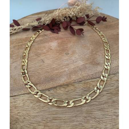 Chaine Plaqué Or Gourmette CN0759S : Bijouterie Mouchet : bijouterie