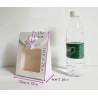 Emballage Cadeau - Blanc / Transparent - Ruban Nœud - Pour Offrir