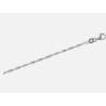 Chaîne de cou 45cm Finesse Maille Singapour Argent Massif 925/000