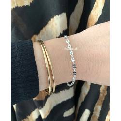 Bracelet fin petite maille Argent Massif 925/1000 Bijoux Femme