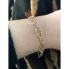 Bracelet Maillons Ciselés - Oriental - En Plaqué or 18 CARATS 750/000