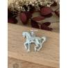 Pendentif Cheval En Argent Massif 925/1000 Poinçon