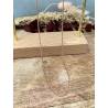 Chaîne fine gourmette serrée longueur 50cm Plaqué Or 18 carats 750/1000