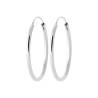 Boucles D'oreilles Créoles Diamètre 3CM Argent 925/1000