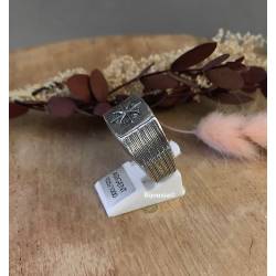 Bague Chevalière Taille 62 Homme Symbole Boussole En Argent Vieilli