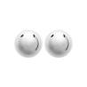 Boucles D'oreilles Boules 10MM Argent Massif 925/1000 Rhodié