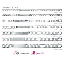 Bracelet FIGARO Gravures...