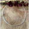 Chaîne De Cou 70cm X 1.45mm Maille Forçat diamantée Argent Massif 925/000