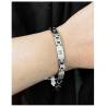 Bracelet Homme Moderne Acier inoxydable Bijoux Homme