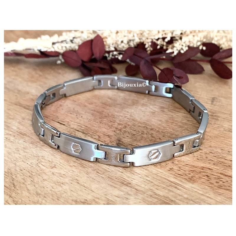 Bracelet Homme Moderne Acier inoxydable Bijoux Homme