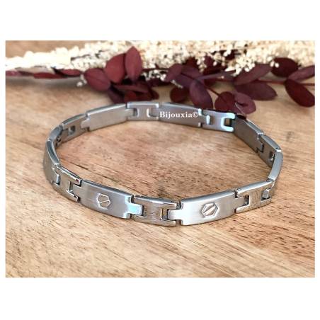 Bracelet Homme Moderne Acier inoxydable Bijoux Homme