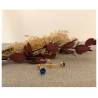Boucles D'oreilles Puces Cz Saphir 4MM Plaqué Or 18 carats