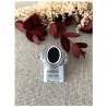 Bague Chevalière Homme Cabochon Agate Noire Argent 925 Vieilli Tailles 58 à 66