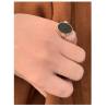 Bague Recto Verso En Laque Noire En Plaqué Or 18 Carats T50 à T60