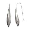 Boucles D'oreilles goutte D'eau Argent Massif 925/1000 Rhodié