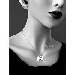 Pendentif Carte GUADELOUPE Argent Massif 925/1000