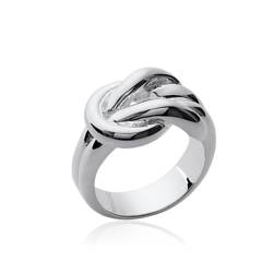 Bague Large Nœud Entrelacée...