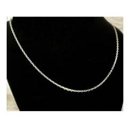 Chaîne 50cm X 2,25mm Maille Forçat Argent Massif 925/000