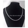 Chaîne Maille Grain De Café 50 cm x 4mm En Argent 925/1000