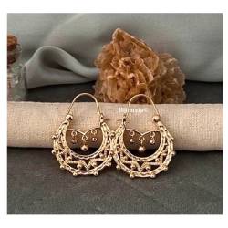 Créoles Savoyardes Plaqué Or 18 carats 750/000