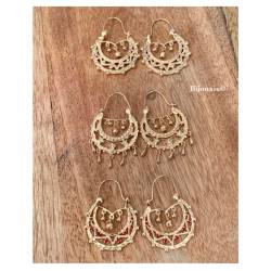 Créoles Savoyardes Plaqué Or 18 carats 750/000