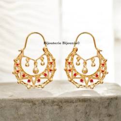 Créoles Savoyardes Cz Rubis...