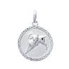 Pendentif Médaille Signe Zodiaque BÉLIER Argent Massif 925/1000
