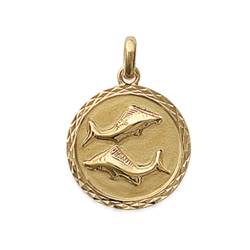 Pendentif Médaille Signe Du...