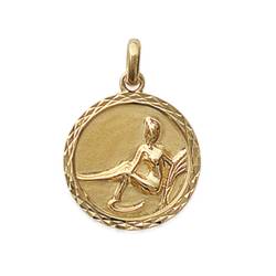 Pendentif Médaille Signe Du...