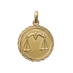 Pendentif Médaille Signe Du...