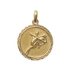 Pendentif Médaille Signe Du...