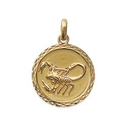 Pendentif Médaille Signe Du...