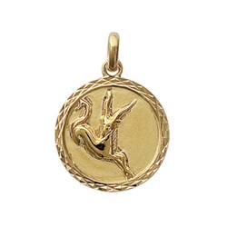 Pendentif Médaille Signe Du...