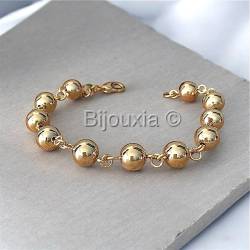 Bracelet Boules 8MM Plaqué...