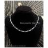 Chaîne Maille Figaro 4MM X 55 CM Argent Massif 925/1000 Poinçonné Bijoux