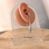 Boucles D'oreilles goutte D'eau Argent Massif 925/1000 Rhodié