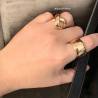 Grosse Bague Cylindre En Plaqué Or 18 Carats 750/000 Tailles CHOIX T50 à 60
