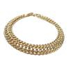 Bracelet Maille Américaine 20CM Plaqué Or 18 Carats NEUF