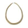 Collier Maille américaine 50CM Plaqué Or 18 carats 750/000