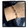 Bracelet Boules 6MM En Plaqué Or 18 carats 750/1000