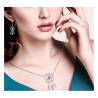 Collier Attrape Rêve Pierre Turquoise - Argent Massif 925/000