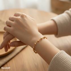 Bracelet Boules 6MM En...
