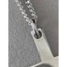 Pendentif Religieux Grande Croix En Argent Massif 925/000 Bijoux Mixte