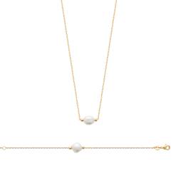 Collier Perle Naturelle...