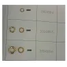 Anneau De Jonction 6MM Ouvert Apprêt Pour Collier/Bracelet Plaqué or 18 Carats