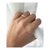 Bague Alliance Ciselée TAILLE 56 En Argent Massif 925/1000