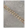 Chaîne Maille Grain De Café 45 CM X 5MM Plaqué or 18 CARATS 750/1000