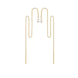 Boucles D'oreilles Chaîne...