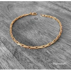 Bracelet Maille Paloma En Plaqué Or 18 Carats 750/1000