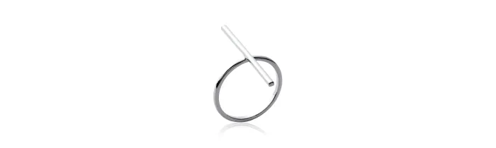 Bague Forme Croix en Argent Massif 925/1000 Taille choix Poinçonné Bijoux femme